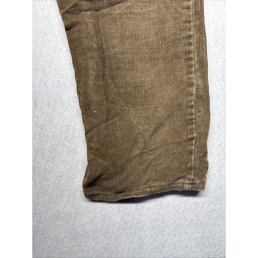 Vintage Levis 419-1529 Brown Corduroy Slim Fit Pants Made in USA 24x26 White Tab - Picture 8 of 16